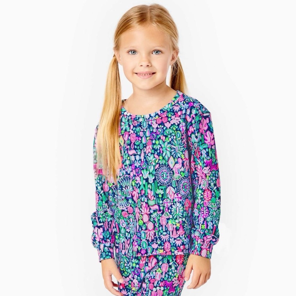 Lilly Pulitzer Girls Kamala Sweatshirt